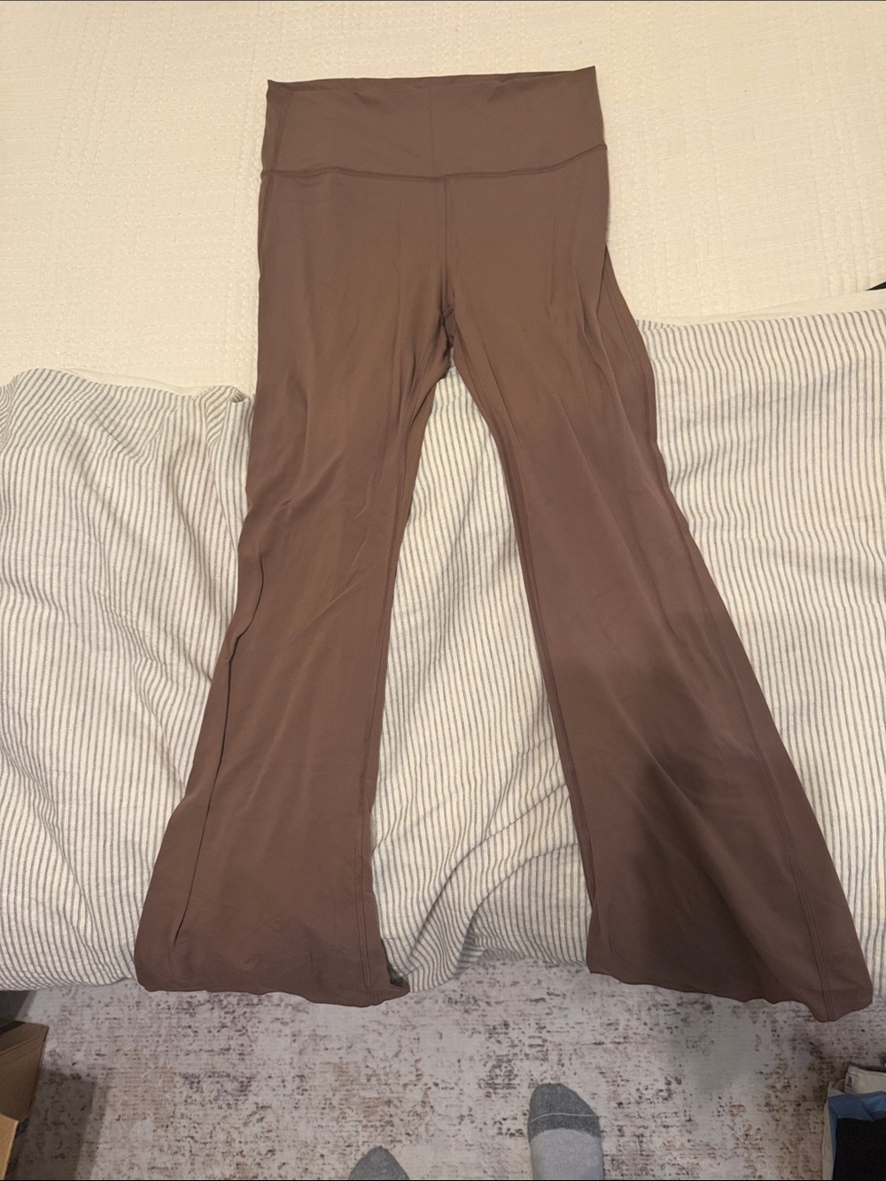 all in motion Brown Boot-Cut Flare Yoga Pants